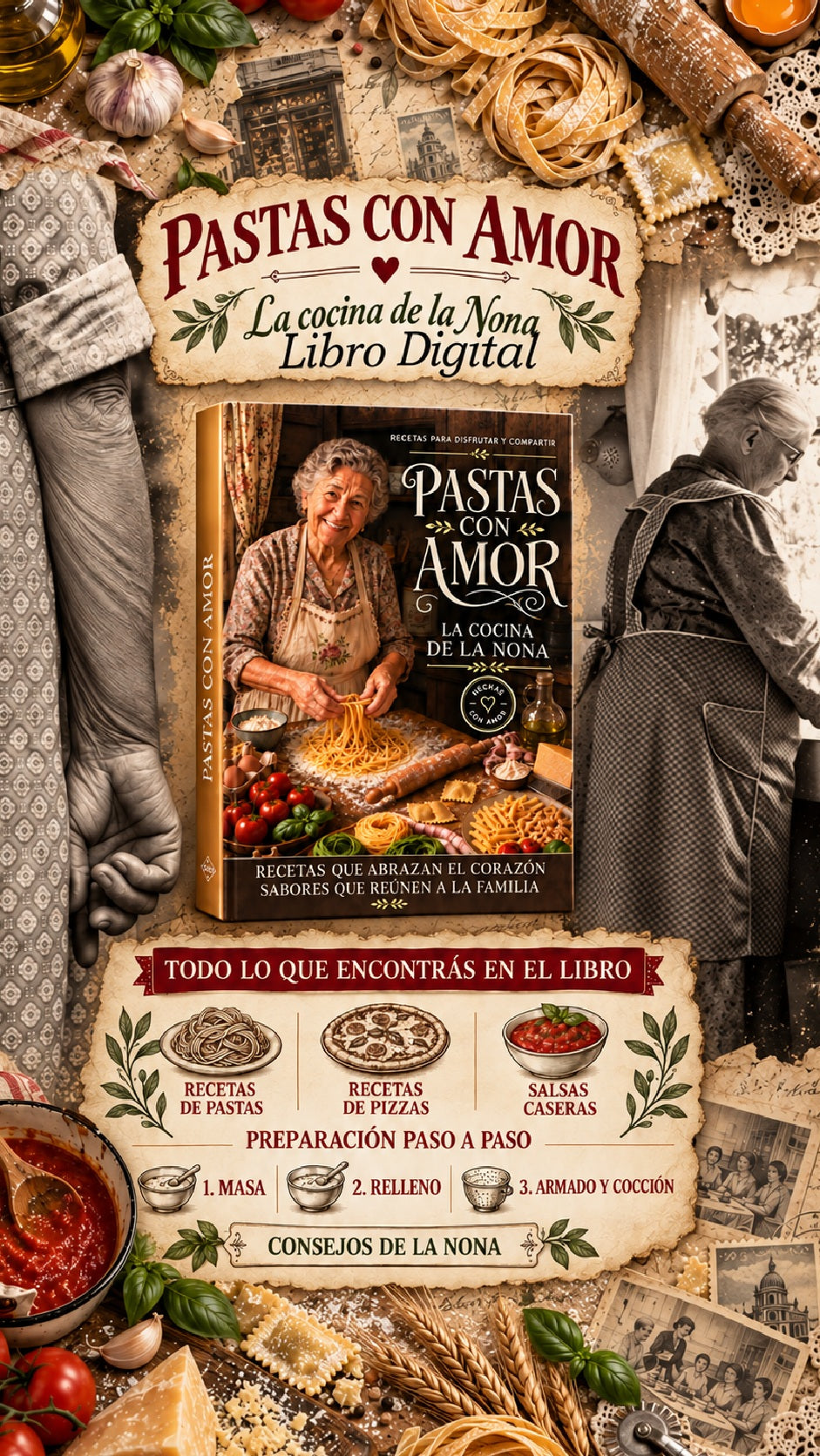 PASTAS CON AMOR